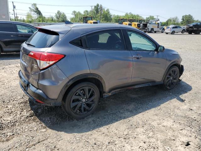 3CZRU6H15NM734045 - 2022 HONDA HR-V SPORT GRAY photo 3