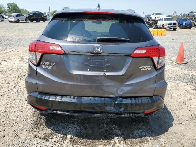 3CZRU6H15NM734045 - 2022 HONDA HR-V SPORT GRAY photo 6
