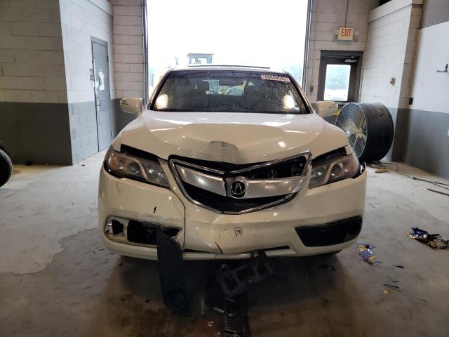 5J8TB3H32FL010819 - 2015 ACURA RDX WHITE photo 5