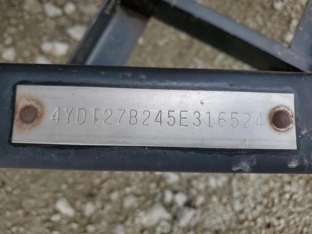 4YDT27B245E316524 - 2005 KEYSTONE HORNET WHITE photo 10