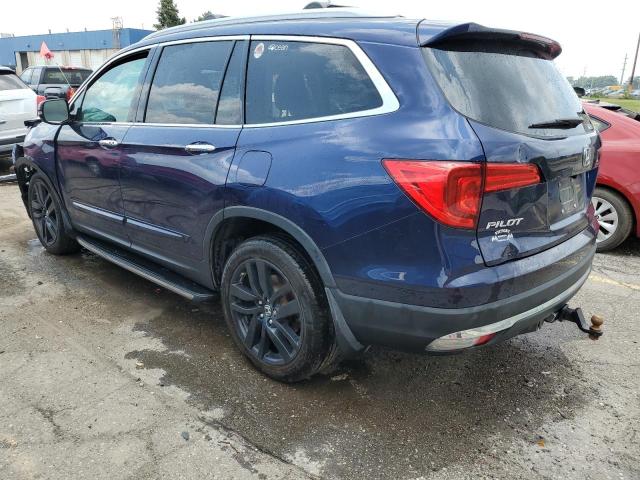 5FNYF6H00JB055592 - 2018 HONDA PILOT ELITE BLUE photo 2