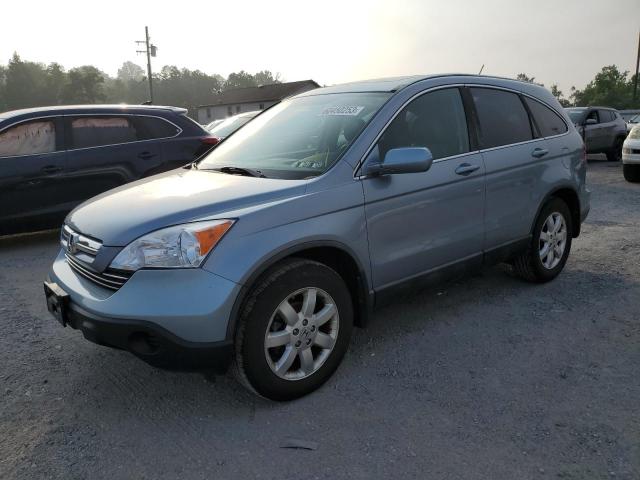 5J6RE48738L037405 - 2008 HONDA CR-V EXL SILVER photo 1