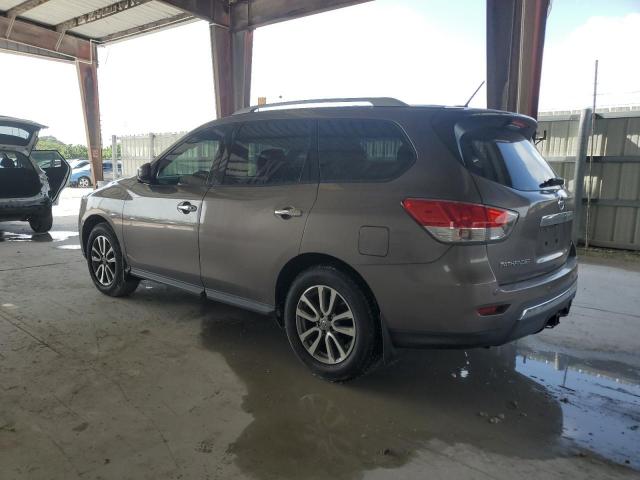 5N1AR2MN6EC638976 - 2014 NISSAN PATHFINDER S GRAY photo 2