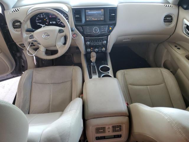 5N1AR2MN6EC638976 - 2014 NISSAN PATHFINDER S GRAY photo 8