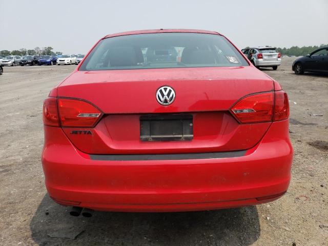 3VW2K7AJ4EM359002 - 2014 VOLKSWAGEN JETTA BASE Rot Foto 6