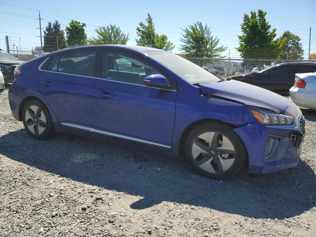 KMHC85LC4MU259769 - 2021 HYUNDAI IONIQ SEL BLUE photo 4