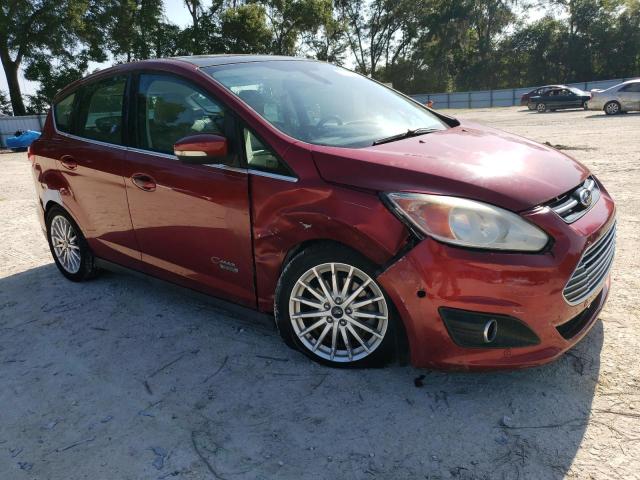 1FADP5CU3DL536461 - 2013 FORD C-MAX PREMIUM RED photo 4