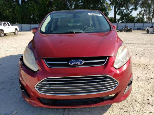 1FADP5CU3DL536461 - 2013 FORD C-MAX PREMIUM RED photo 5