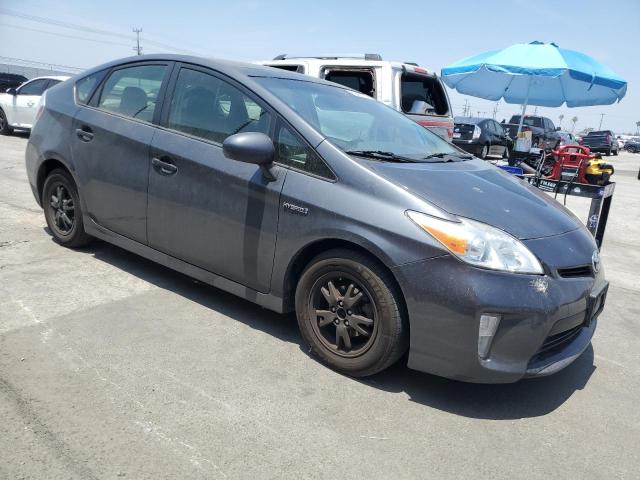 JTDKN3DU2C1581279 - 2012 TOYOTA PRIUS 灰色 照片 4