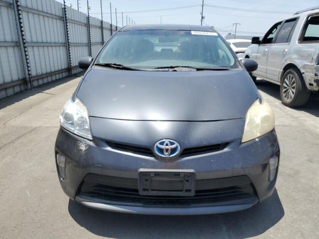 JTDKN3DU2C1581279 - 2012 TOYOTA PRIUS 灰色 照片 5