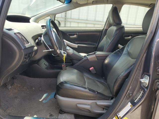 JTDKN3DU2C1581279 - 2012 TOYOTA PRIUS 灰色 照片 7