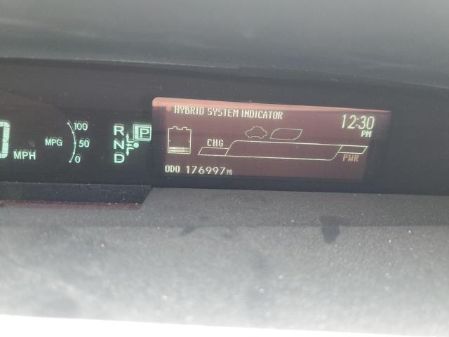 JTDKN3DU2C1581279 - 2012 TOYOTA PRIUS 灰色 照片 9