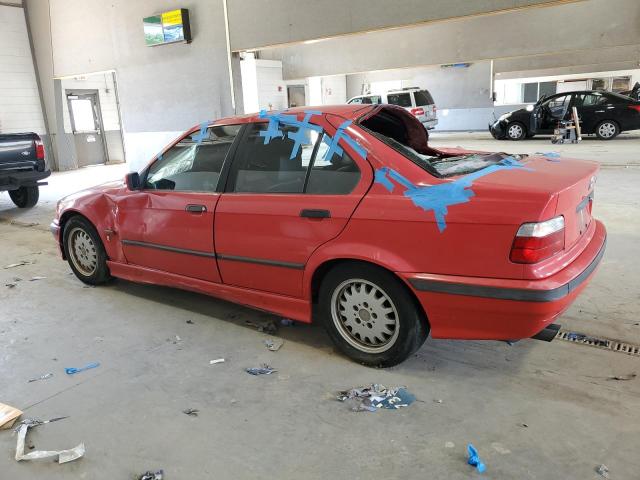 WBACD4328TAV38060 - 1996 BMW 328 I AUTOMATIC წითელი ფოტო 2