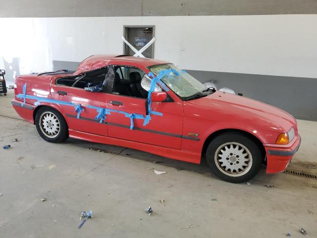 WBACD4328TAV38060 - 1996 BMW 328 I AUTOMATIC წითელი ფოტო 4