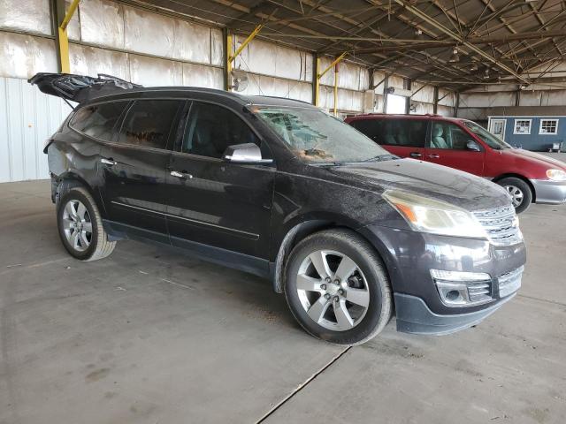 1GNKVJKD4EJ168121 - 2014 CHEVROLET TRAVERSE LTZ GRAY photo 4