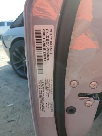 2C3CDZFJ6MH578874 - 2021 DODGE CHALLENGER R/T SCAT PACK GRAY photo 13