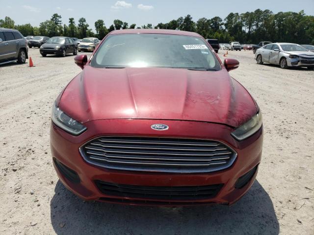 3FA6P0HR8DR204887 - 2013 FORD FUSION SE BURGUNDY photo 5