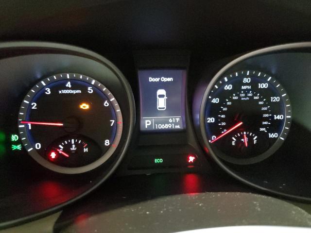 5XYZU3LBXDG082393 - 2013 HYUNDAI SANTA FE S BLACK photo 9