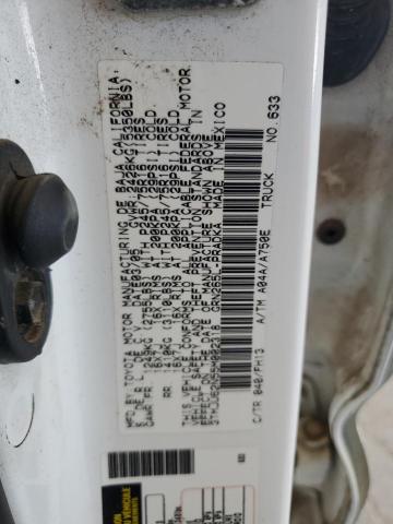 3TMJU62N55M002318 - 2005 TOYOTA TACOMA DOUBLE CAB PRERUNNER WHITE photo 12