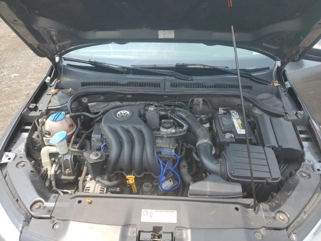 3VW2K7AJ3BM323412 - 2011 VOLKSWAGEN JETTA BASE 灰色 照片 11