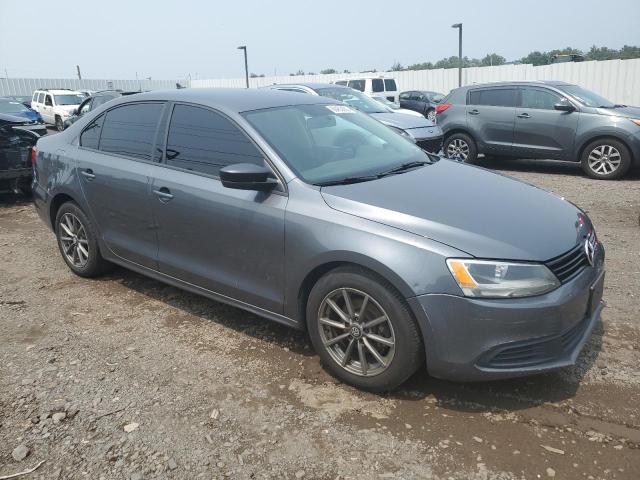 3VW2K7AJ3BM323412 - 2011 VOLKSWAGEN JETTA BASE 灰色 照片 4