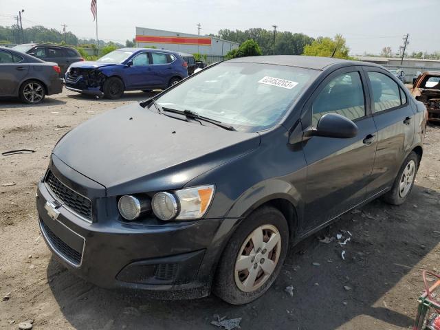 1G1JA5SH5D4179726 - 2013 CHEVROLET SONIC LS 黑色 照片 1