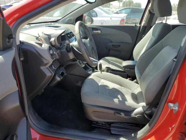 1G1JA6SH5C4118980 - 2012 CHEVROLET SONIC LS RED photo 7