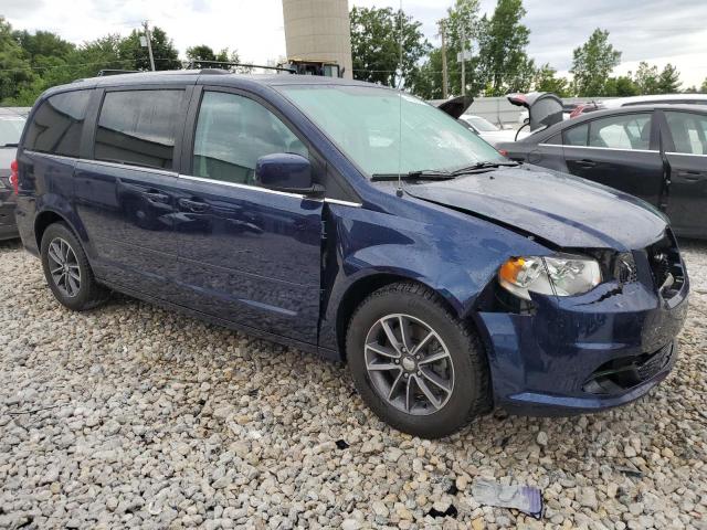 2C4RDGCG8HR678302 - 2017 DODGE GRAND CARA SXT BLUE photo 4