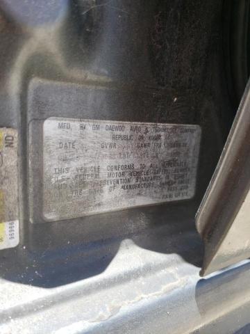 KL1TD56E29B382008 - 2009 CHEVROLET AVEO LS 灰色 照片 12