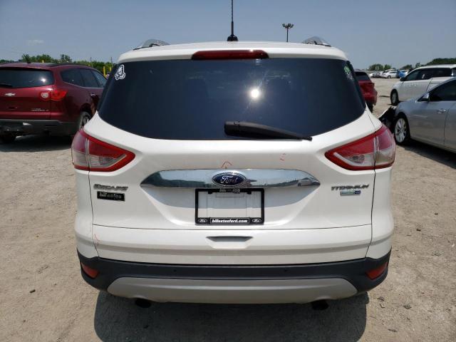 1FMCU9J95GUC76918 - 2016 FORD ESCAPE TITANIUM WHITE photo 6