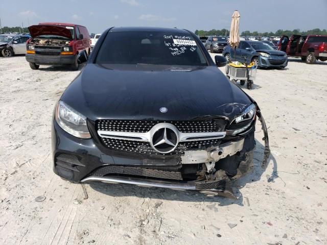 WDC0J4KB9HF159220 - 2017 MERCEDES-BENZ GLC COUPE 300 4MATIC BLACK photo 5