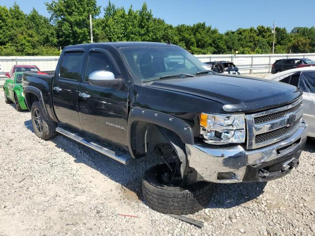 3GCPKSE35BG331114 - 2011 CHEVROLET SILVERADO K1500 LT BLACK photo 4