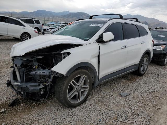 KM8SRDHF7HU226177 - 2017 HYUNDAI SANTA FE SE ULTIMATE WHITE photo 1