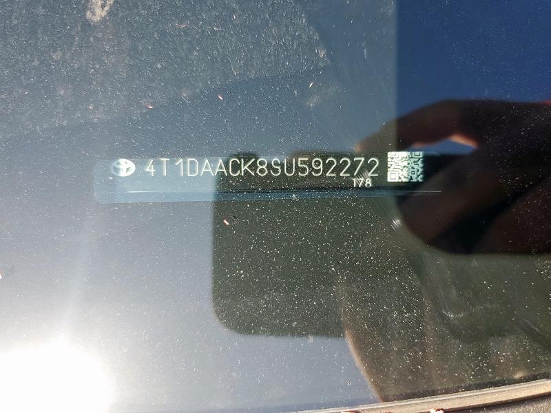 4T1DAACK8SU592272 - 2025 TOYOTA CAMRY XSE 黑色 照片 12