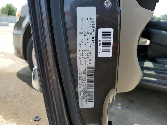 2C4RC1BG1FR644376 - 2015 CHRYSLER TOWN & COU TOURING CHARCOAL photo 13