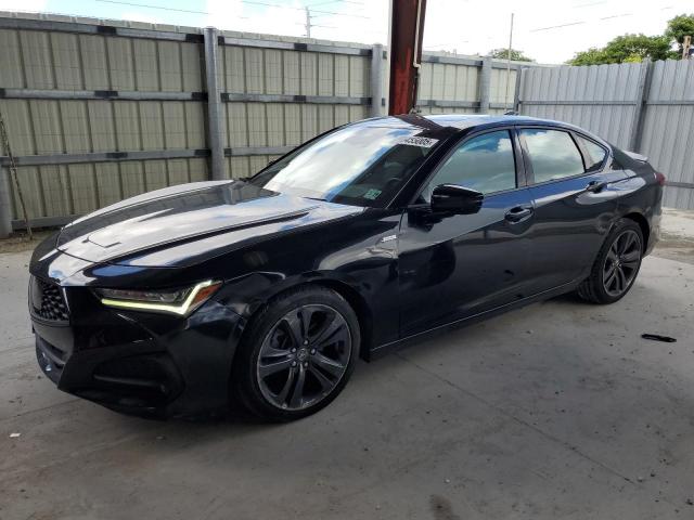 19UUB5F57NA000267 - 2022 ACURA TLX TECH A BLACK photo 1