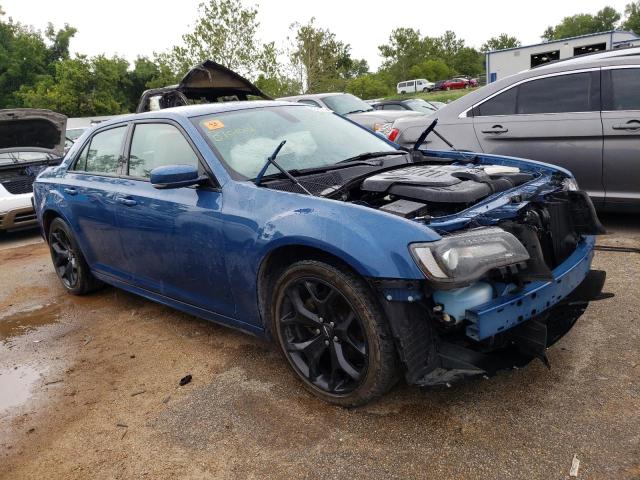 2C3CCAAG0MH673480 - 2021 CHRYSLER 300 TOURING BLUE photo 4