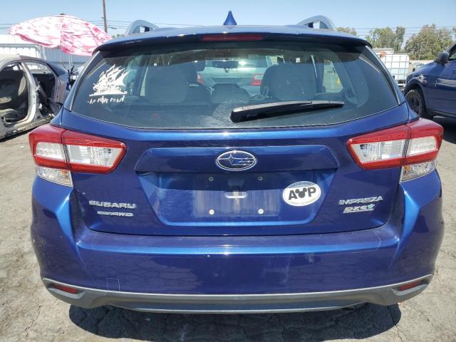 4S3GTAD61H3712439 - 2017 SUBARU IMPREZA PREMIUM PLUS BLUE photo 6