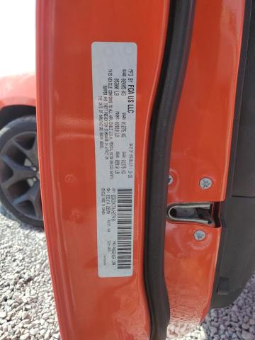 2C3CDXCT0JH277491 - 2018 DODGE CHARGER R/T ნარინჯისფერი ფოტო 12