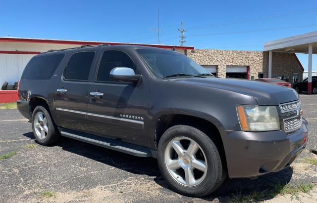 1GNUCKE02AR163217 - 2010 CHEVROLET SUBURBAN C1500 LTZ GRAY photo 1