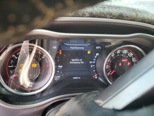 2C3CDZFJ6NH131656 - 2022 DODGE CHALLENGER R/T SCAT PACK PURPLE photo 9