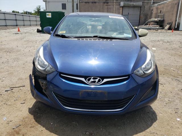 5NPDH4AEXGH797544 - 2016 HYUNDAI ELANTRA SE BLUE photo 5