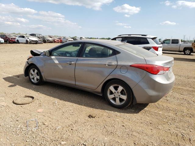 KMHDH4AE4DU986543 - 2013 HYUNDAI ELANTRA GLS GRAY photo 2