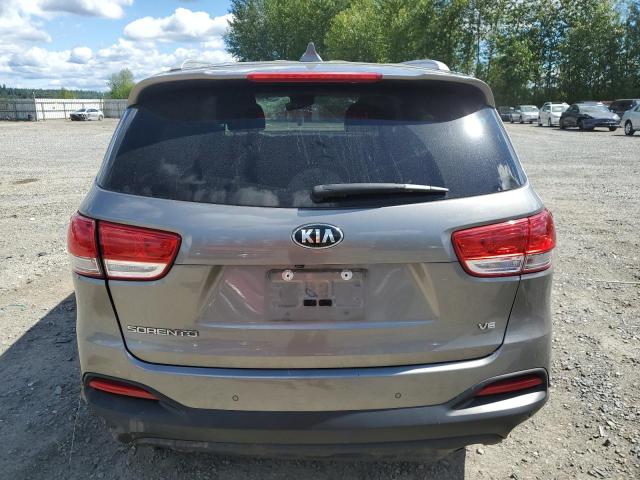 5XYPGDA57JG371423 - 2018 KIA SORENTO LX GRAY photo 6