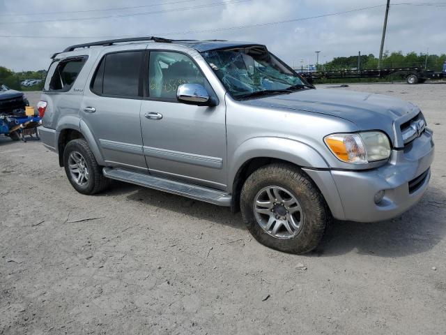 5TDBT48A47S288262 - 2007 TOYOTA SEQUOIA LIMITED SILVER photo 4