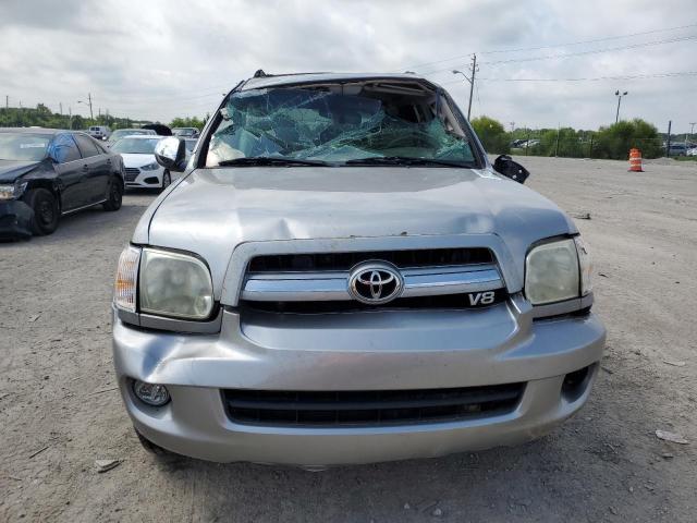 5TDBT48A47S288262 - 2007 TOYOTA SEQUOIA LIMITED SILVER photo 5