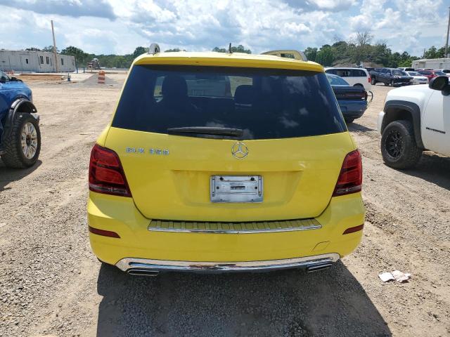 WDCGG5HB9FG353182 - 2015 MERCEDES-BENZ GLK 350 YELLOW photo 6