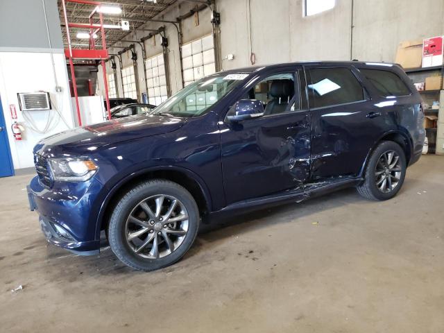 1C4RDJDG8HC883963 - 2017 DODGE DURANGO GT BLUE photo 1