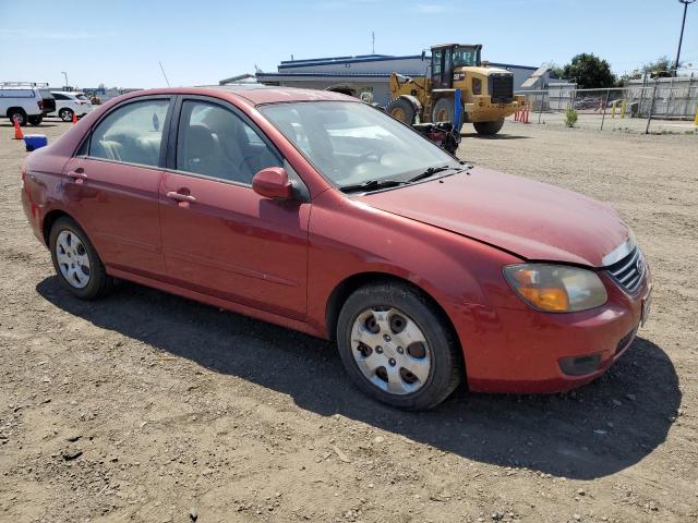 KNAFE222795645084 - 2009 KIA SPECTRA EX RED photo 4