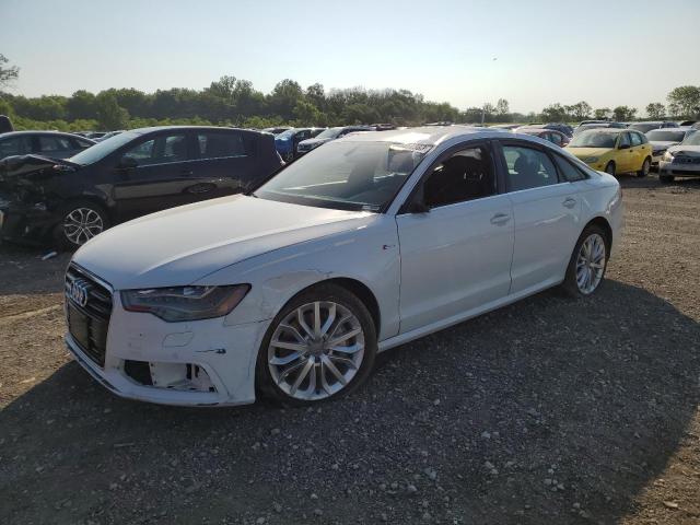 WAUHGAFC6EN084662 - 2014 AUDI A6 PRESTIGE WHITE photo 1